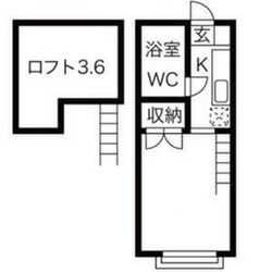 シャルムNSの物件間取画像